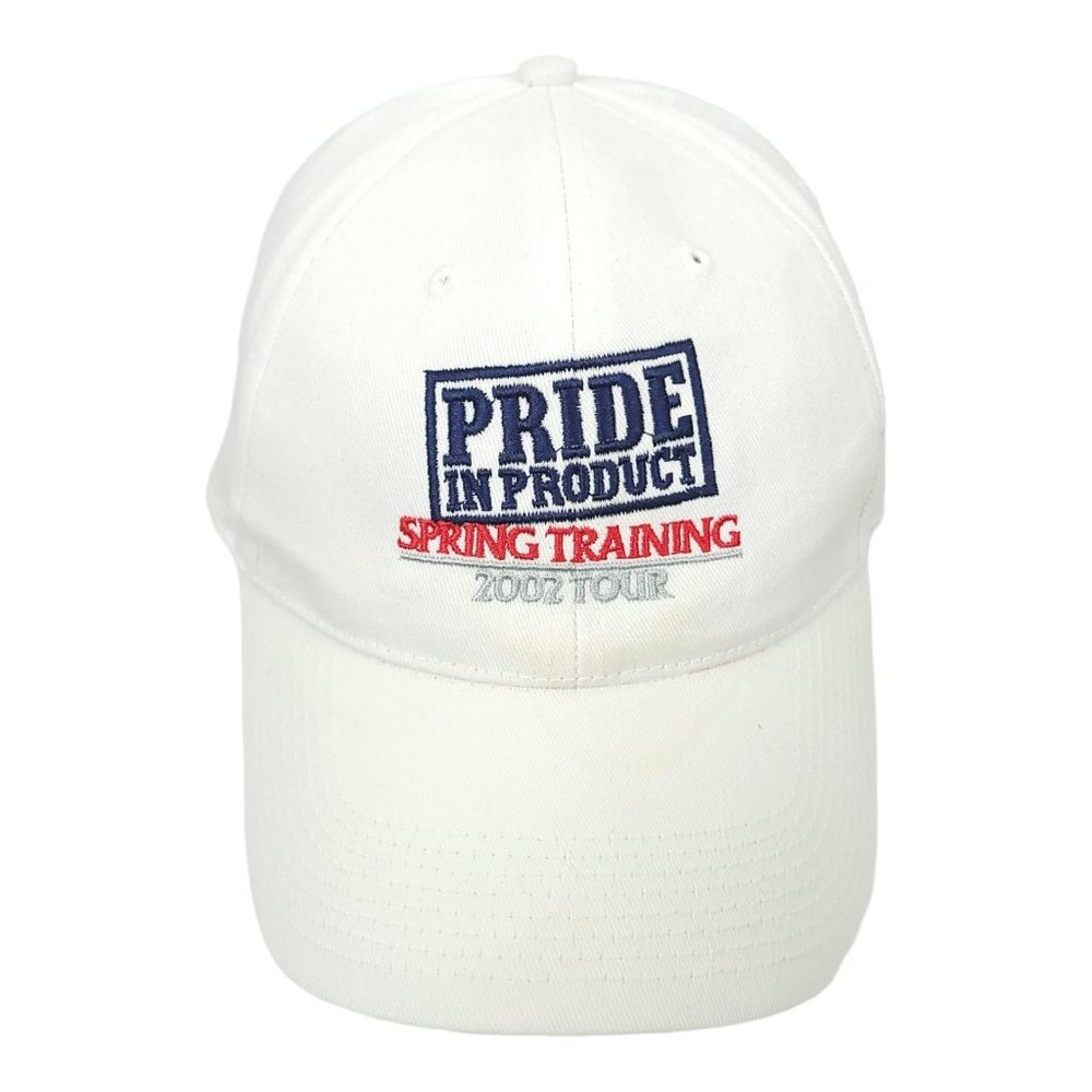 Vintage 2002 Daimler Chrysler Strapback Cap Trucker Baseball Pride In Product